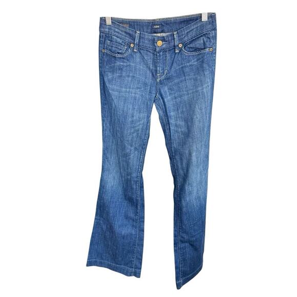 Citizens of Humanity Jeans Women's Faye Stretch Low Rise Full Leg Flare 26 Y2K - Picture 1 of 14